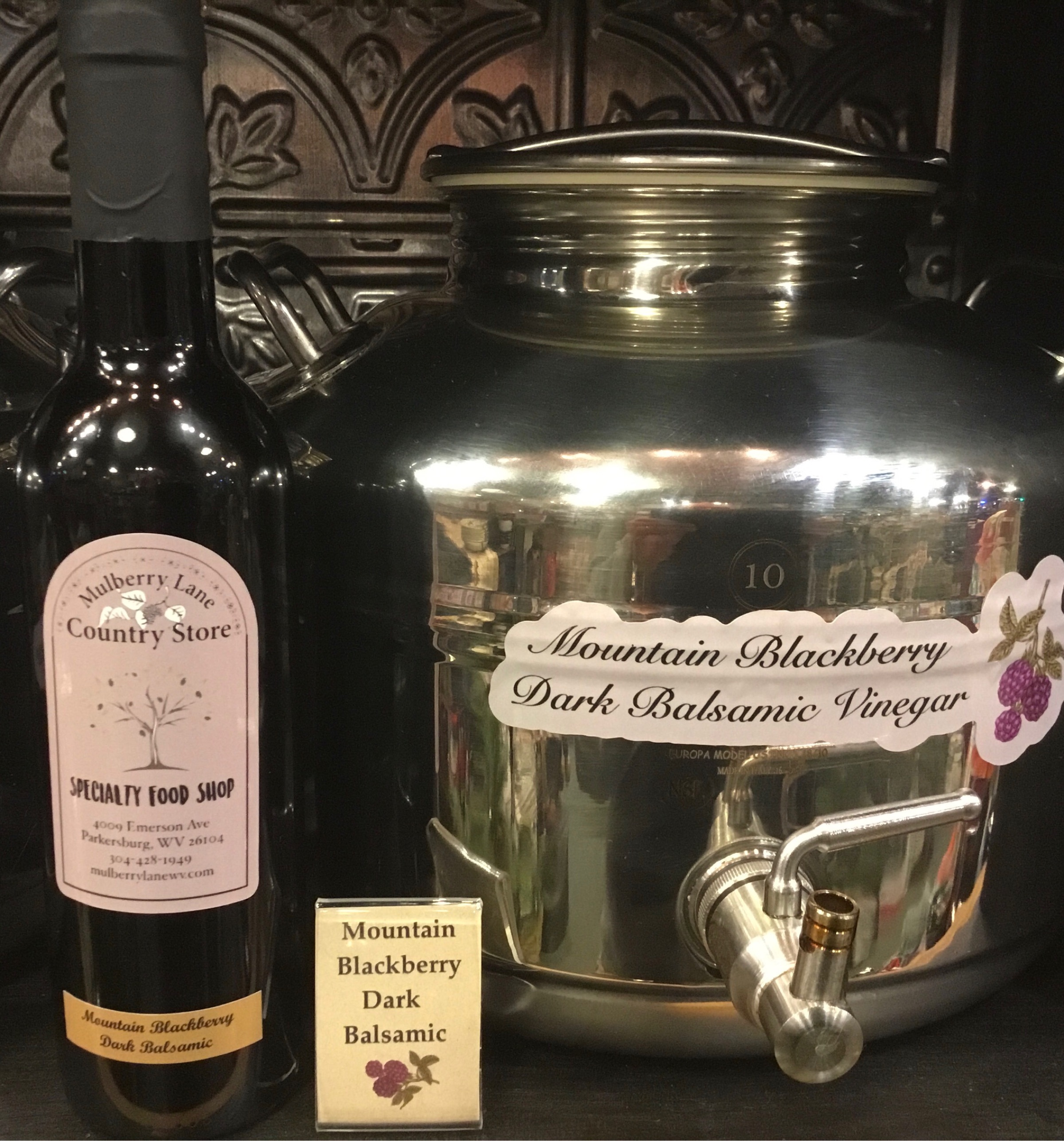 Mountain Blackberry Dark Balsamic Vinegar