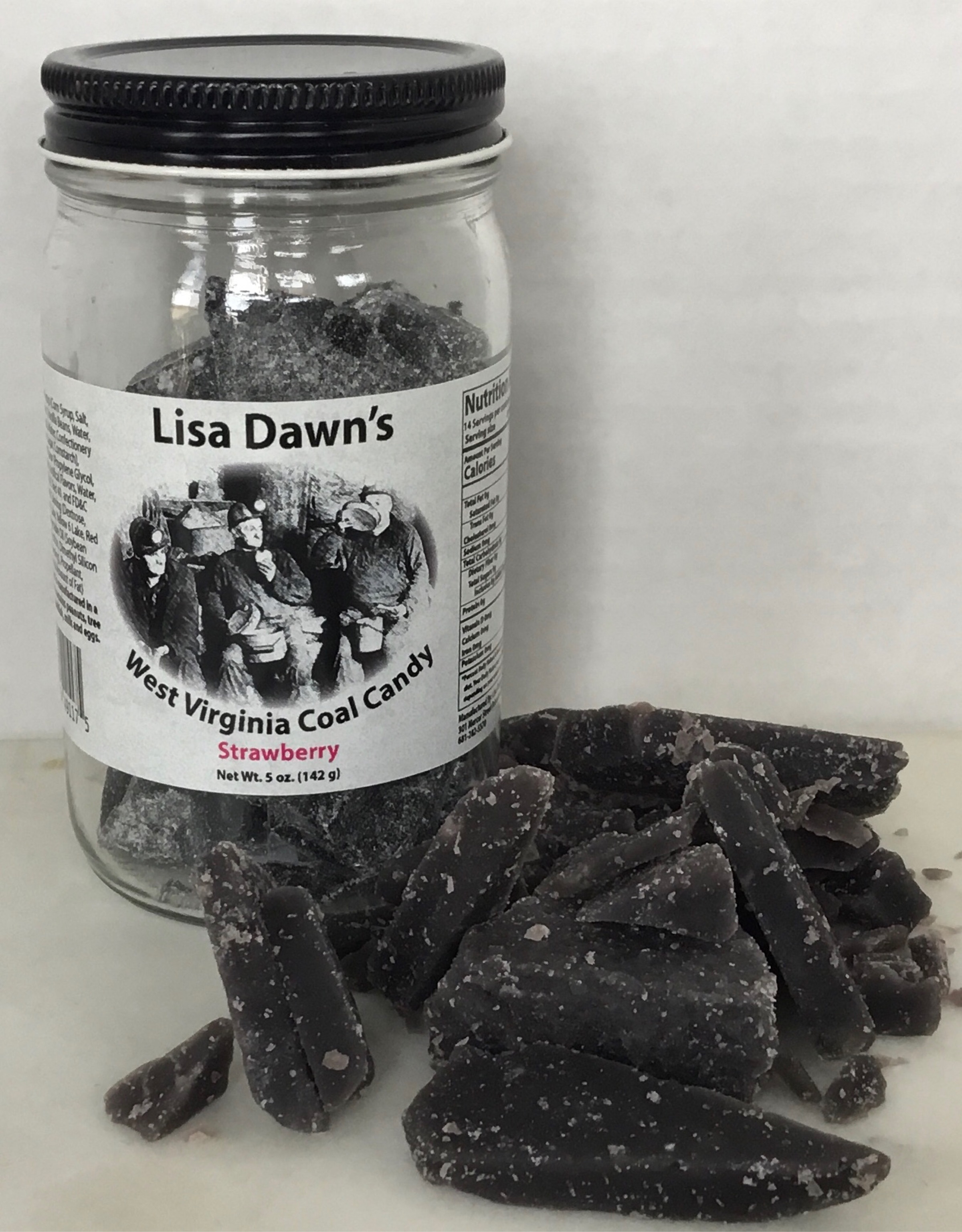 West Virginia Coal Candy Strawberry