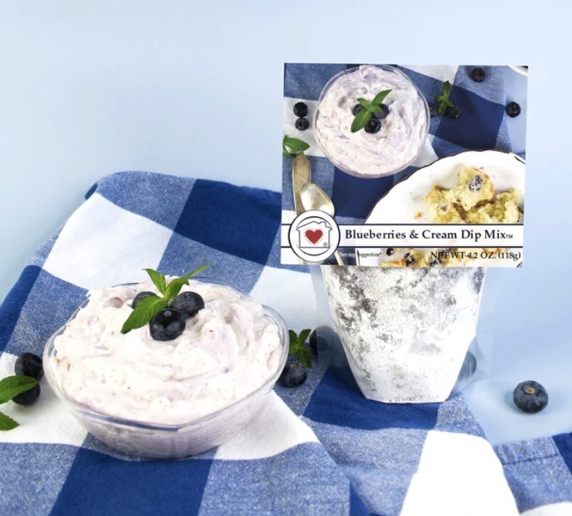 Blueberries & Cream Dip Mix