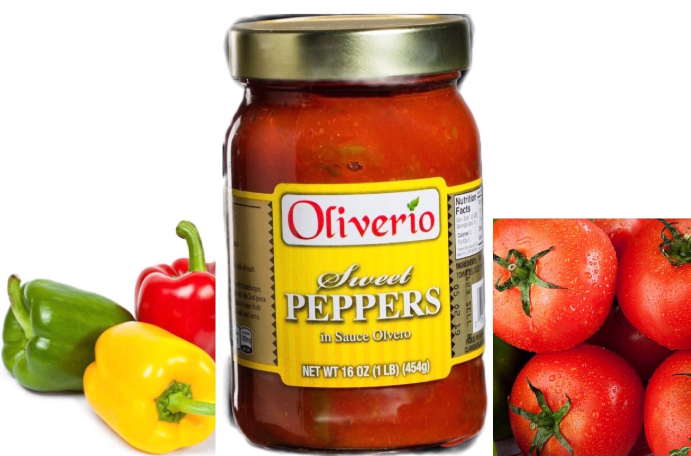 Oliverio Sweet Peppers in Sauce Olivero