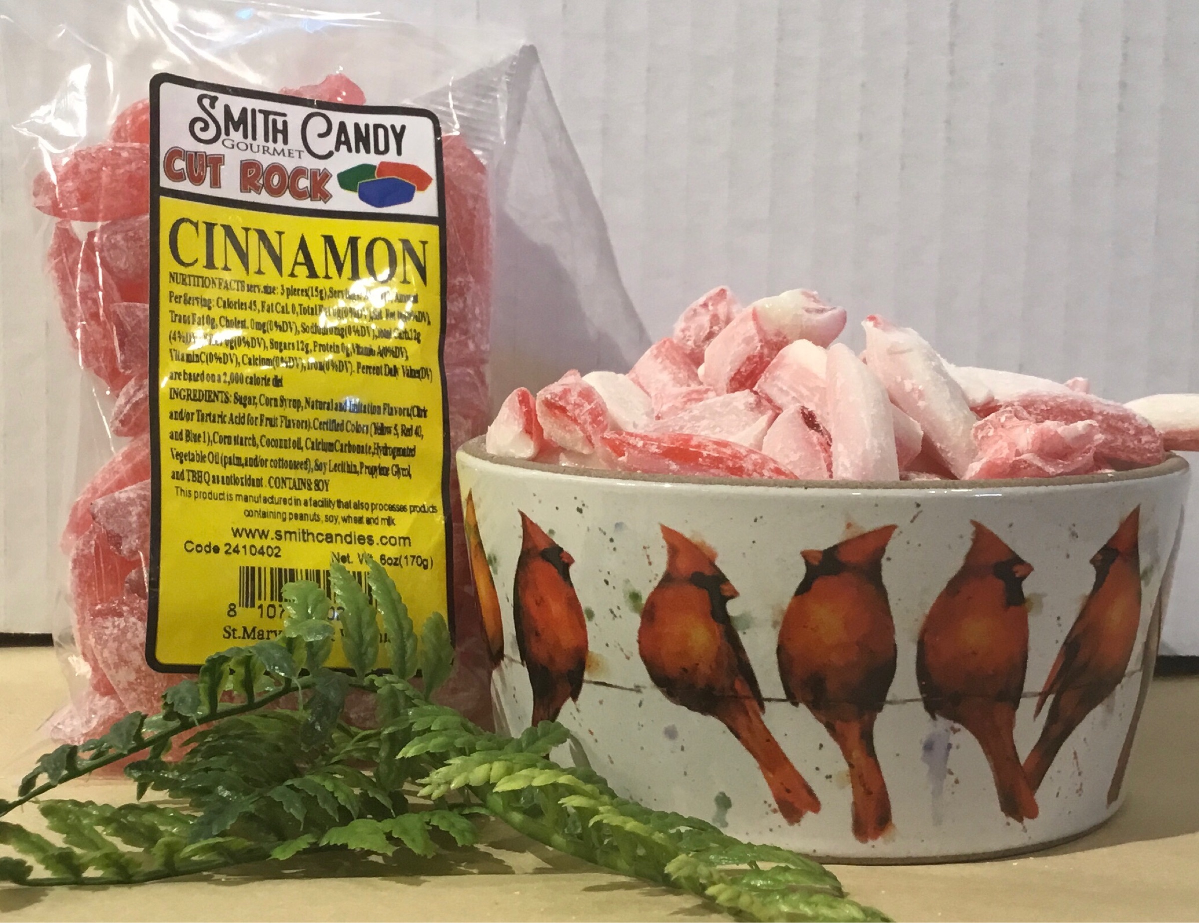 Gourmet Cut Rock Candy Cinnamon