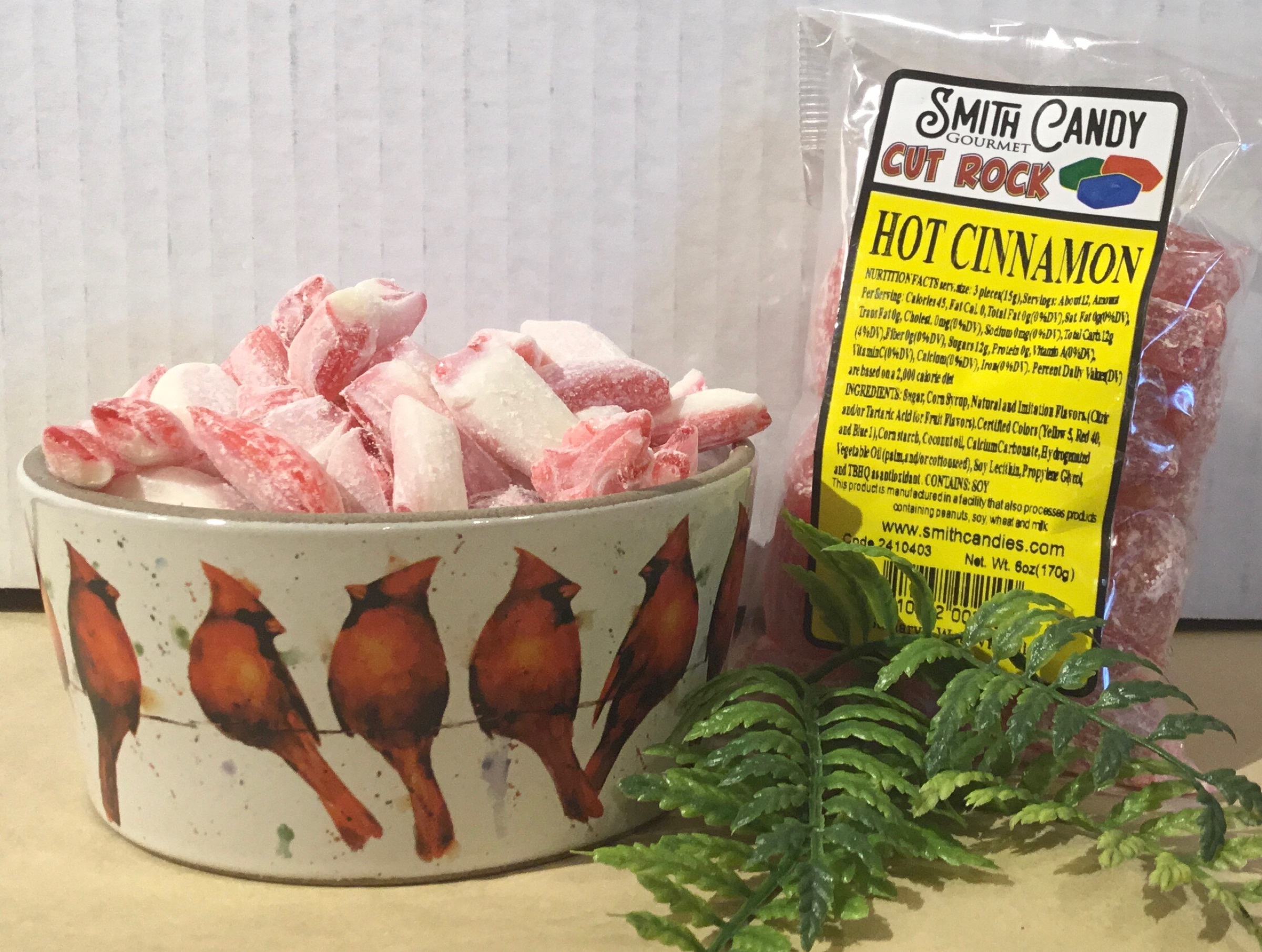 Gourmet Cut Rock Candy Hot Cinnamon