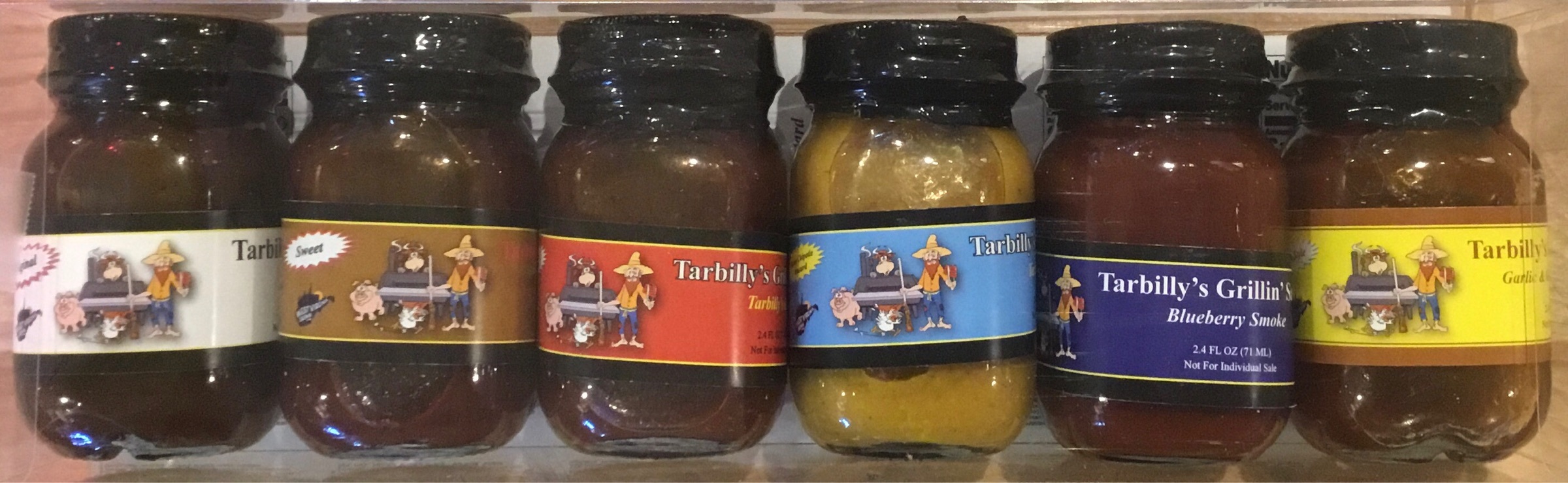 Tarbilly’s Grillin’ Sauce Sample Pack